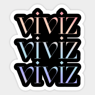 Viviz Logo Color Sticker